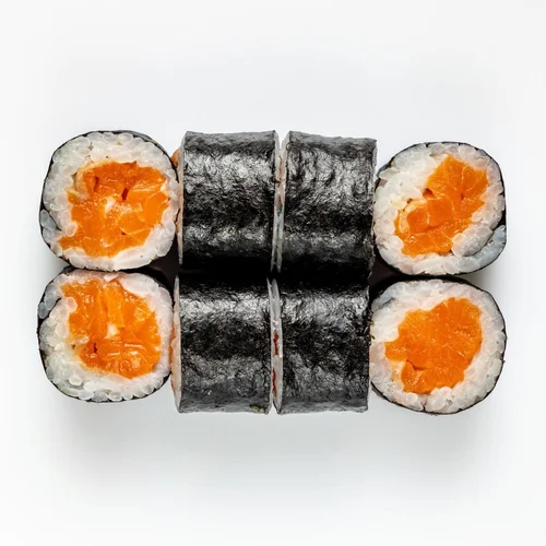 Ролл с лососем