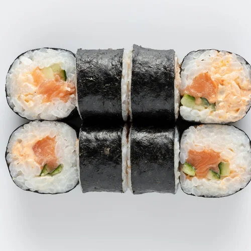 Ролл Спайси лосось-огурец