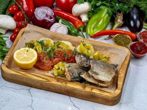 Хашлама из армянской форели