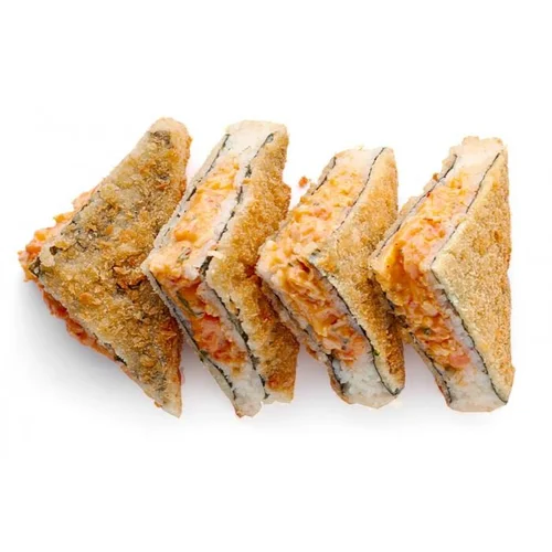 Сендвич-ролл с лососем