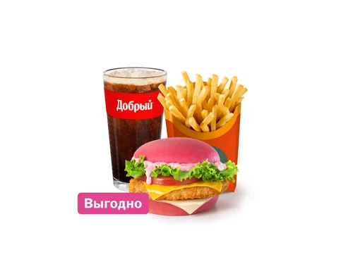 Hello Kitty Бургер Комбо Большой