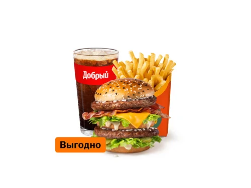 Биг Хит Бекон Комбо Большой