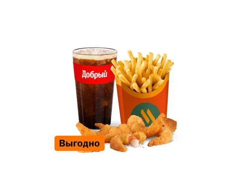 Креветки (9 шт.) Комбо Большой