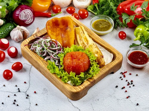 Овощи на мангале